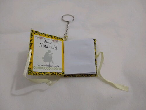 Chaveiro Mini Agenda
