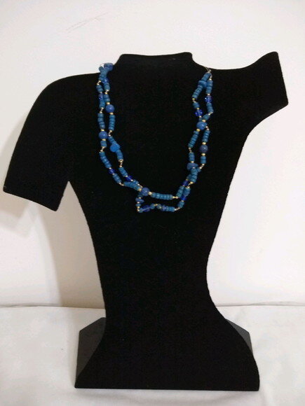 Colar Tortinho Azul Royal