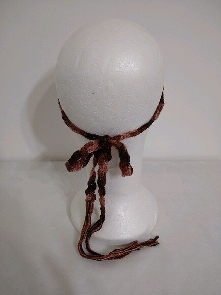 Faixa em crochê Alice