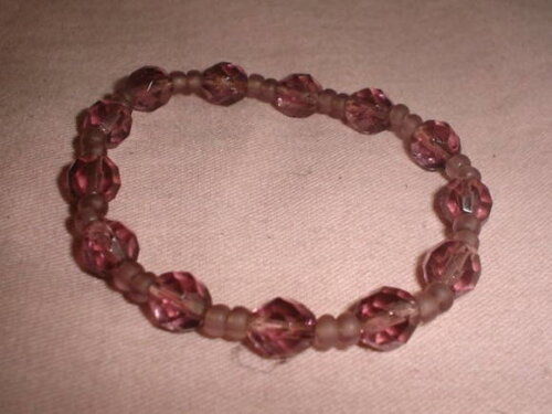 Pulseira de cristais tchecos