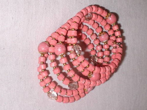 pulseira rosa