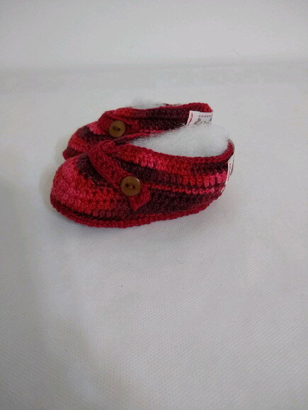 Sapatinho de bebê em crochê