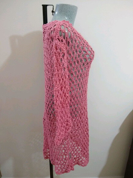 Túnica de Linha em Tricô