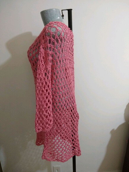 Túnica de Linha em Tricô