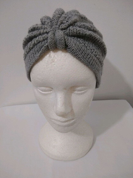 Turbante em tricô