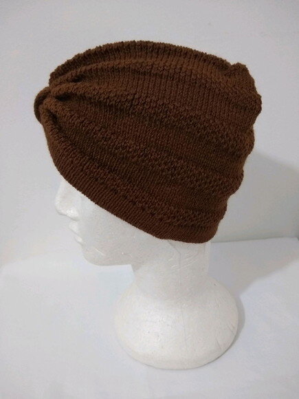 Turbante em tricô