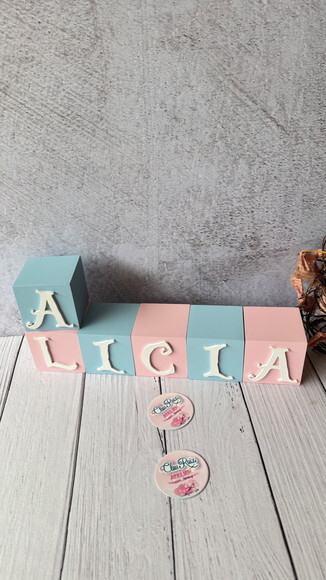 Alice no País das Maravilhas 6x6cm Cubos