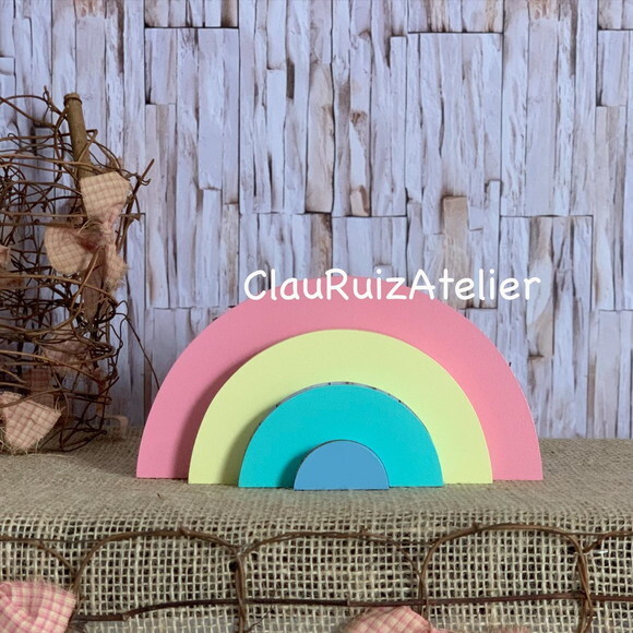 Arco Íris de Mesa 4 Faixas