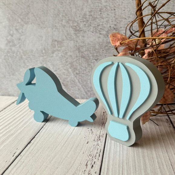 Aviãozinho e Balãozinho -decoração Bebê