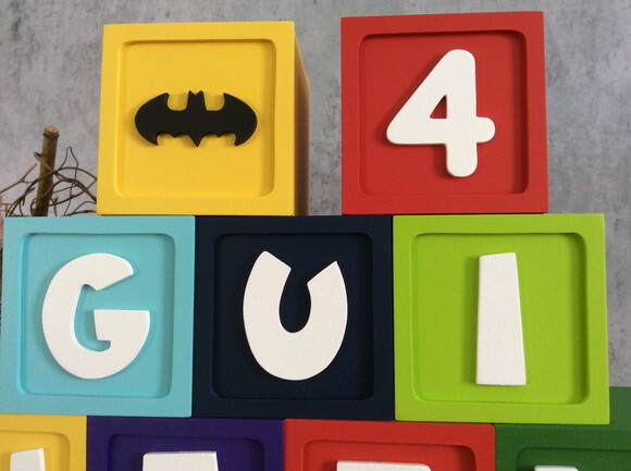 Batman Cubos 8x8cm