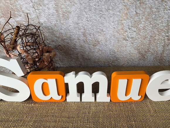 Blocos em mdf - Nomes