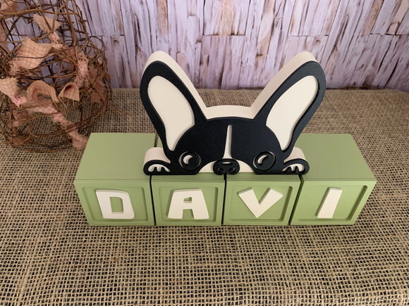 Cachorrinho + Cubos Ts 6x6cm