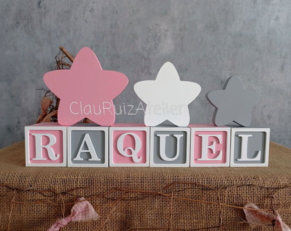 CANDY COLORS - Cubos 6x6cm + TRIO DE ESTRELAS