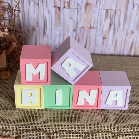 Candy Colors - Cubos 6x6cm Ts