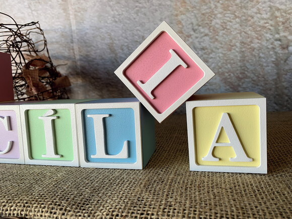 Candy Colors - Cubos 6x6cm Ts