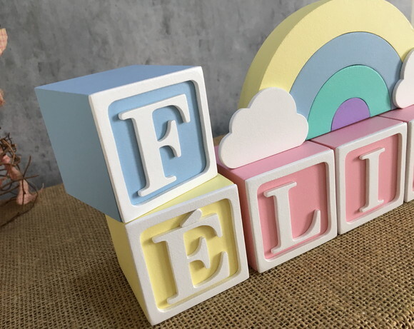 CANDY COLORS - Cubos 6x6cm TS + ARCO ÍRIS