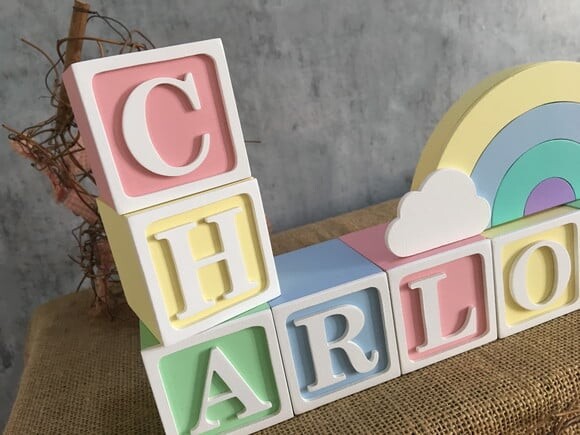 CANDY COLORS - Cubos 6x6cm TS + ARCO ÍRIS