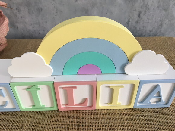 CANDY COLORS - Cubos 6x6cm TS + ARCO ÍRIS