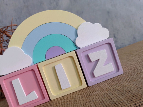 CANDY COLORS - Cubos 6x6cm TS + ARCO ÍRIS.
