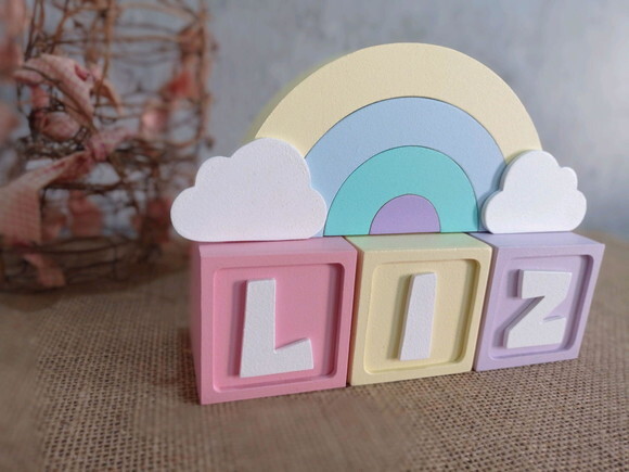 CANDY COLORS - Cubos 6x6cm TS + ARCO ÍRIS.