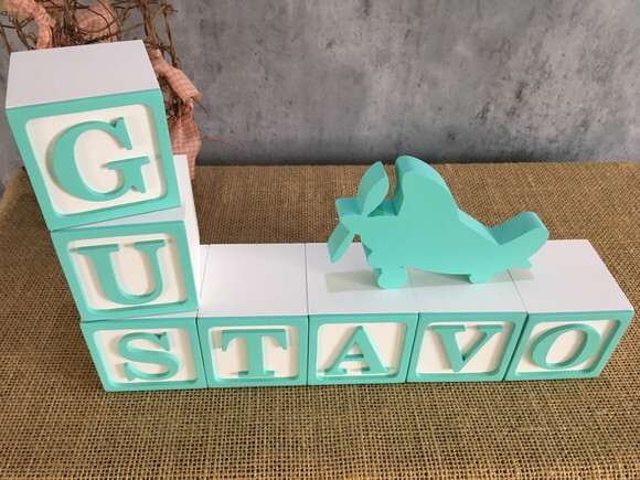 CANDY COLORS - Cubos 6x6cm TS + AVIÃOZINHO