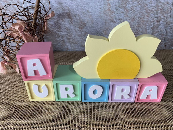Candy Colors - Cubos 6x6cm Ts + Sol