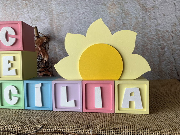 Candy Colors - Cubos 6x6cm Ts + Sol
