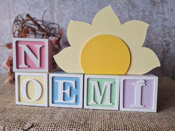 CANDY COLORS - Cubos 6x6cm TS + SOL