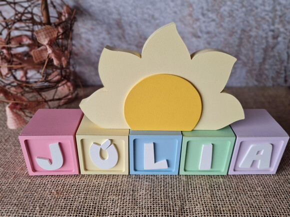 CANDY COLORS - Cubos 6x6cm TS + SOL