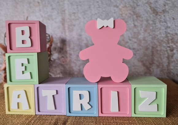 CANDY COLORS - Cubos 6x6cm TS + URSA