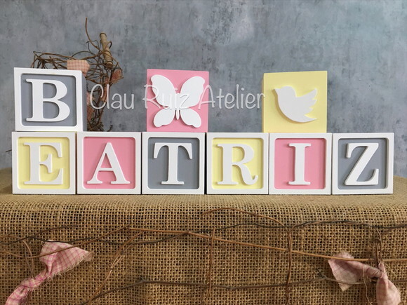 Candy Colors - Cubos 6x6cm Ts Jardim