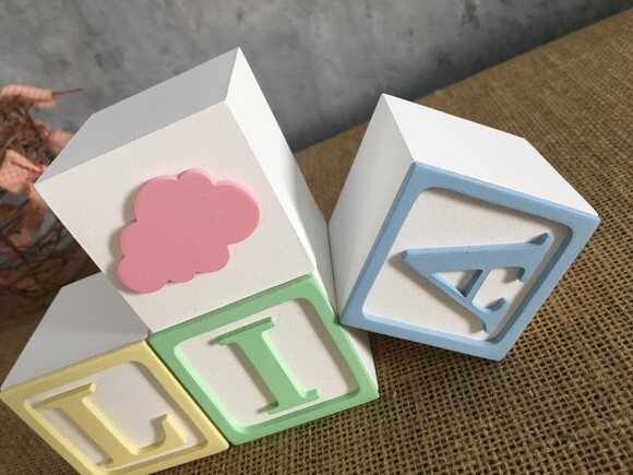 Candy Colors - Cubos 6x6cm Ts Nuvem
