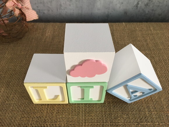 Candy Colors - Cubos 6x6cm Ts Nuvem