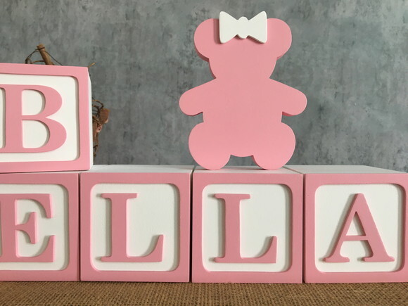 Candy Colors - Cubos 8x8cm + Urso