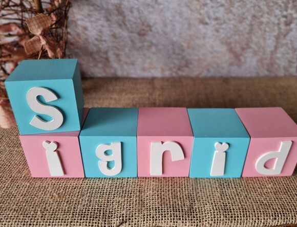 CANDY COLORS CUTE - Cubos 6x6cm