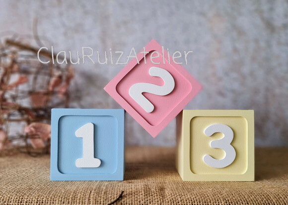 Candy Colors Ts - Cubos 8x8cm