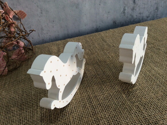 Cavalinho Carrossel Dupla - Poá 8cm