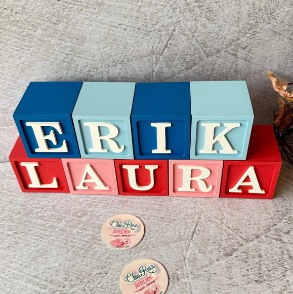Chá Revelação - Toy Story- Cubos 6x6cm