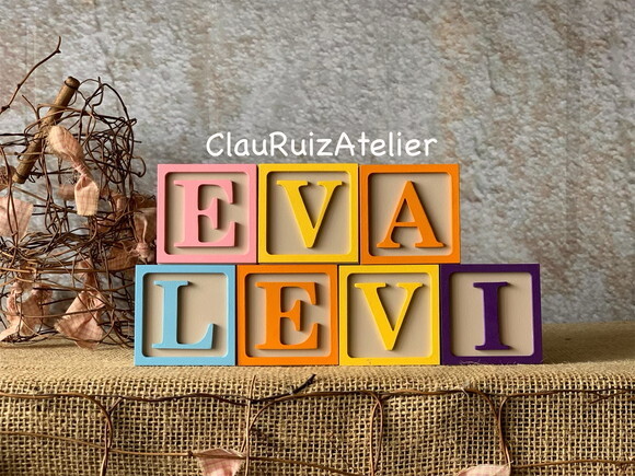 Chá Revelação - Toy Story- Cubos 6x6cm