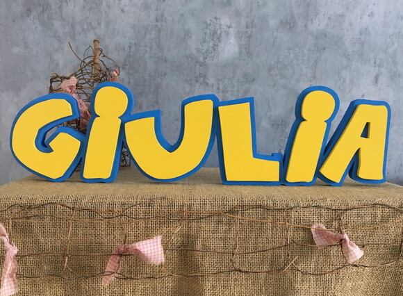 Chiquititas Letras Decorativas Nomes Sobreposição