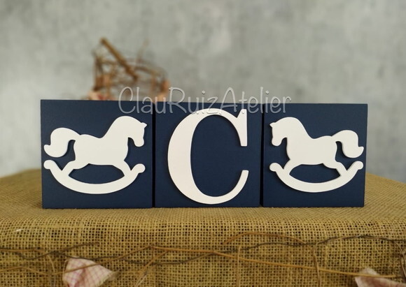 CUBOS 10x10cm CAVALINHO