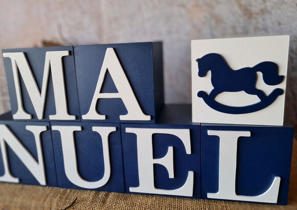 CUBOS 10x10cm CAVALINHO