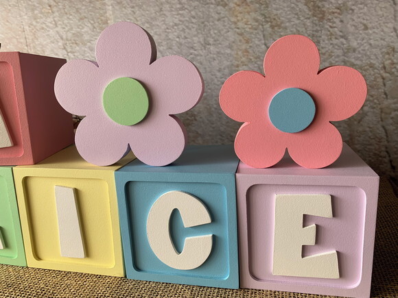 Cubos 10x10cm Ts + Flores