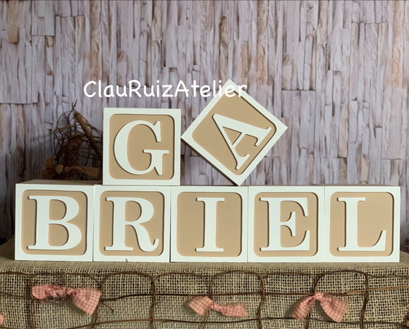 Cubos 10x10cm Ts Nomes