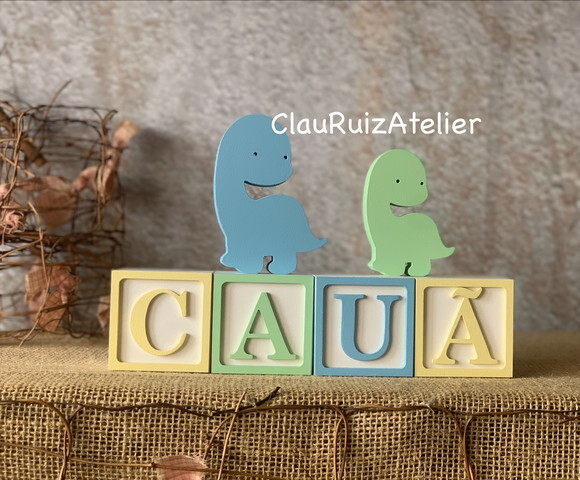 Cubos 6x6 + Dupla de Dinossauros
