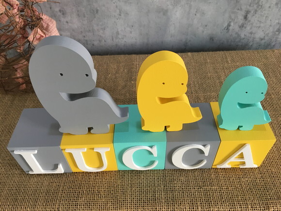 Cubos 6x6 + Trio de Dinossauros
