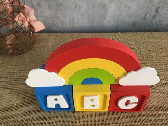Cubos 6x6cm + ARCO ÍRIS