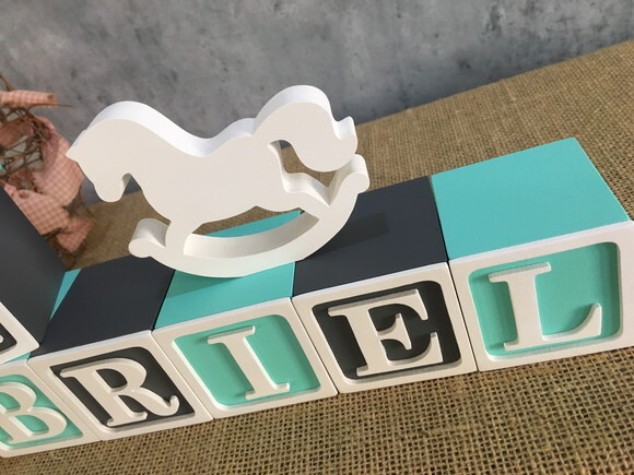 Cubos 6x6cm + Cavalinho
