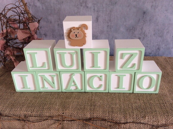Cubos 6x6cm + Leãozinho