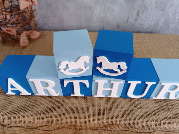 CUBOS 6x6cm CAVALINHO